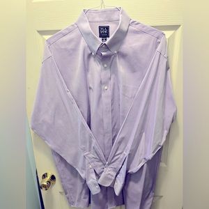 Purple Button Down Dress Shirt